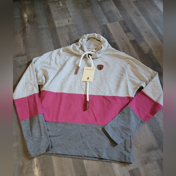 Wanakome Tops - Wanakome Izzy Jersey cowlneck size small